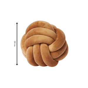 Novelle Knot Ball Throw Pillow
