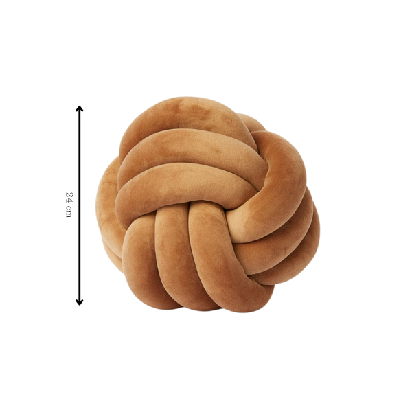 Novelle Knot Ball Throw Pillow