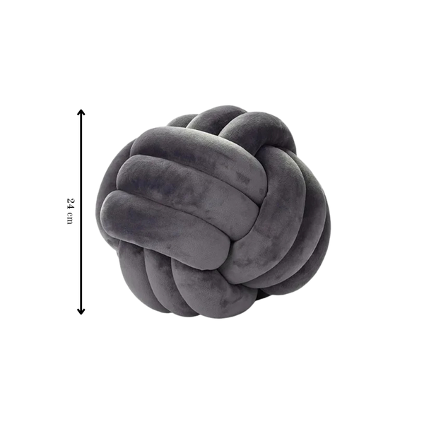 Novelle Knot Ball Throw Pillow