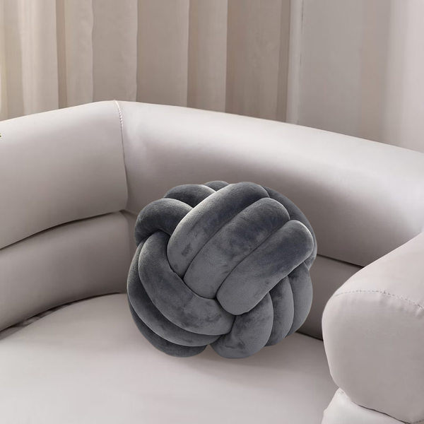 Novelle Knot Ball Throw Pillow
