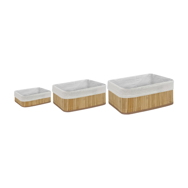 Marlow Bamboo Basket - Set of 3