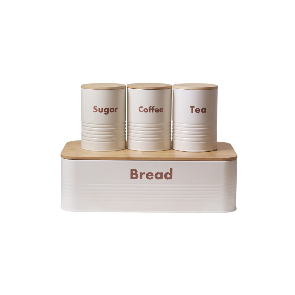 Syra Bread Box & Canister Set