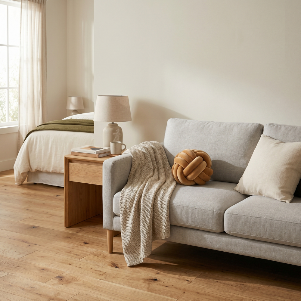 Novelle Knot Ball Throw Pillow