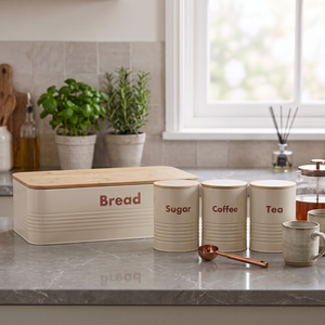 Syra Bread Box & Canister Set