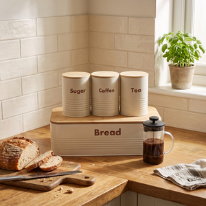 Syra Bread Box & Canister Set