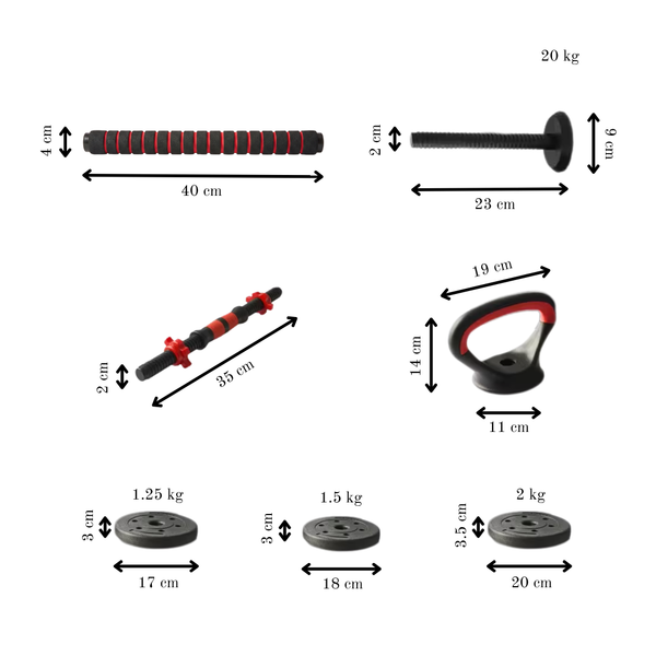 Dynamic Adjustable Dumbbell Set