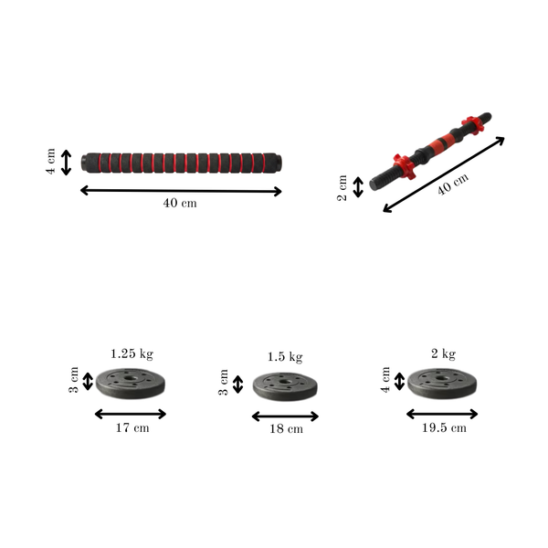 Kino Adjustable Dumbbell Set