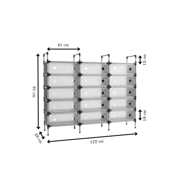 Modora Multi-Tier Storage Cabinet