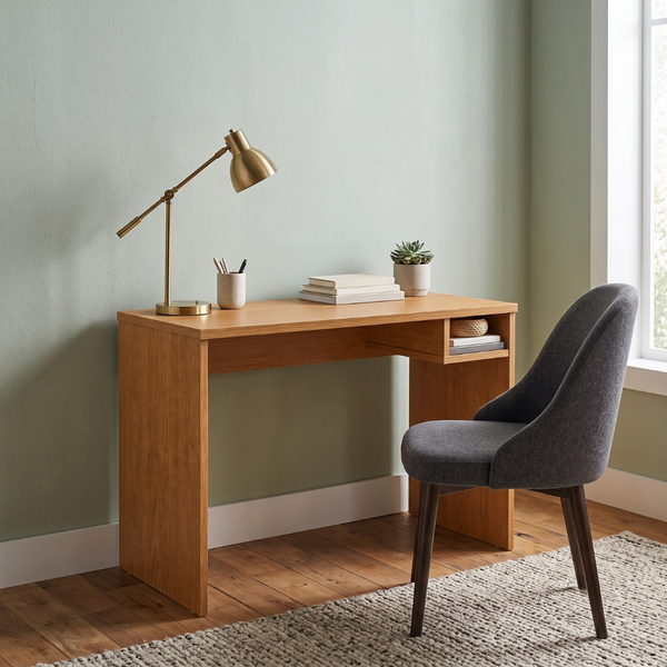 Student Desk with Shelf - 120 cm