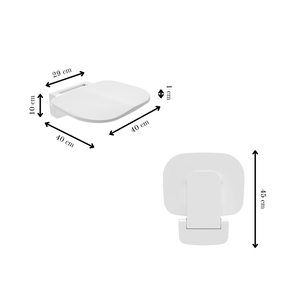 Oria Foldable Shower Seat