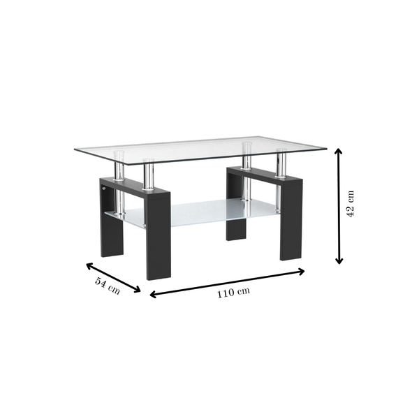 Caldera 2-Tiered Coffee Table