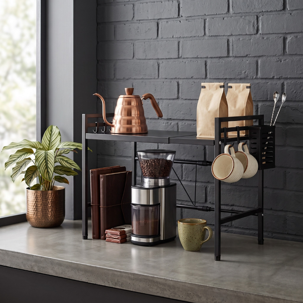 Alder Expandable Kitchen Shelf