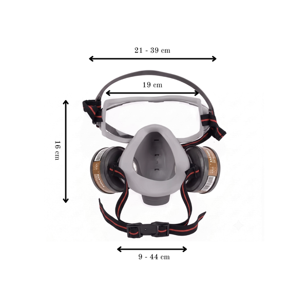Endura Respirator Mask with Goggles