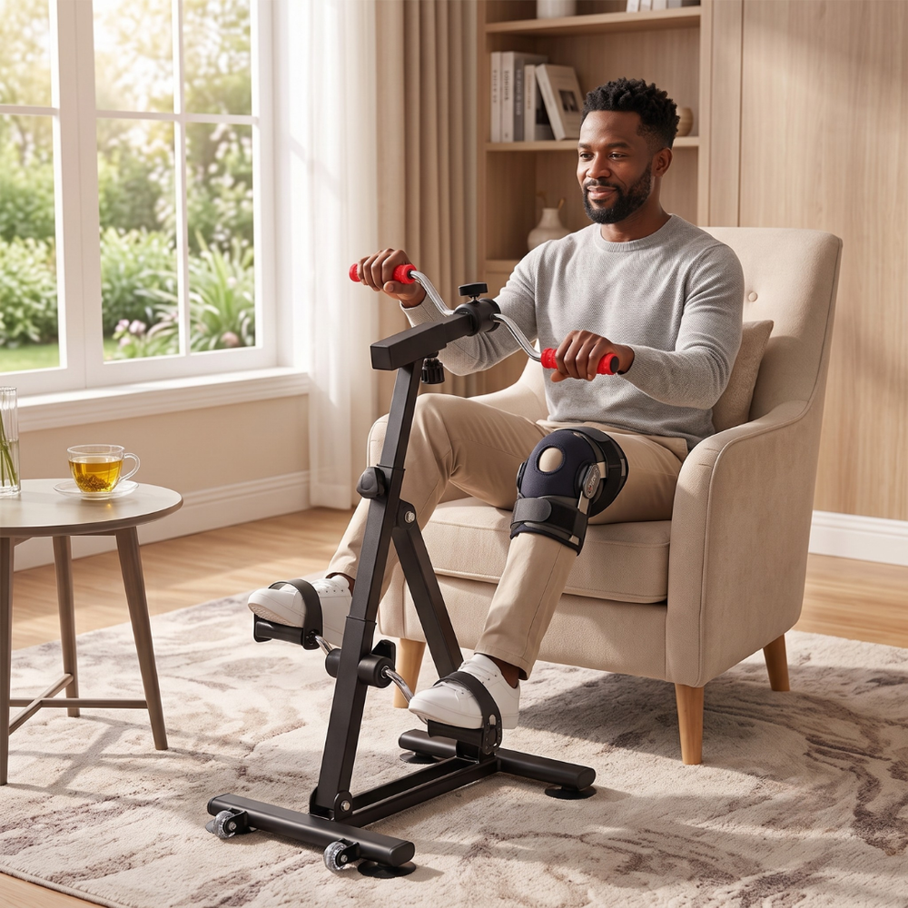 Adjustable Recovery Pedal Exerciser Bike