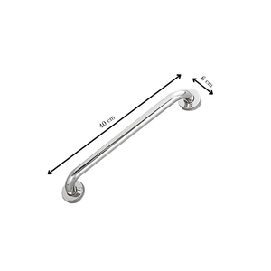 Stainless Steel Bathroom Grab Bar - Set of 2 (40 cm)