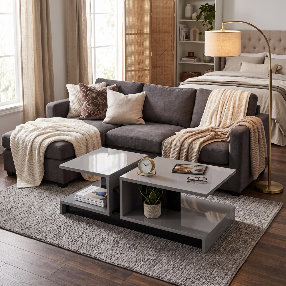 Opaline Two-Tone Coffee table