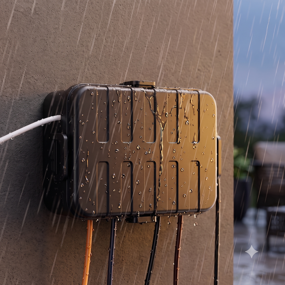 Elaris Outdoor Waterproof Cable Protection Box