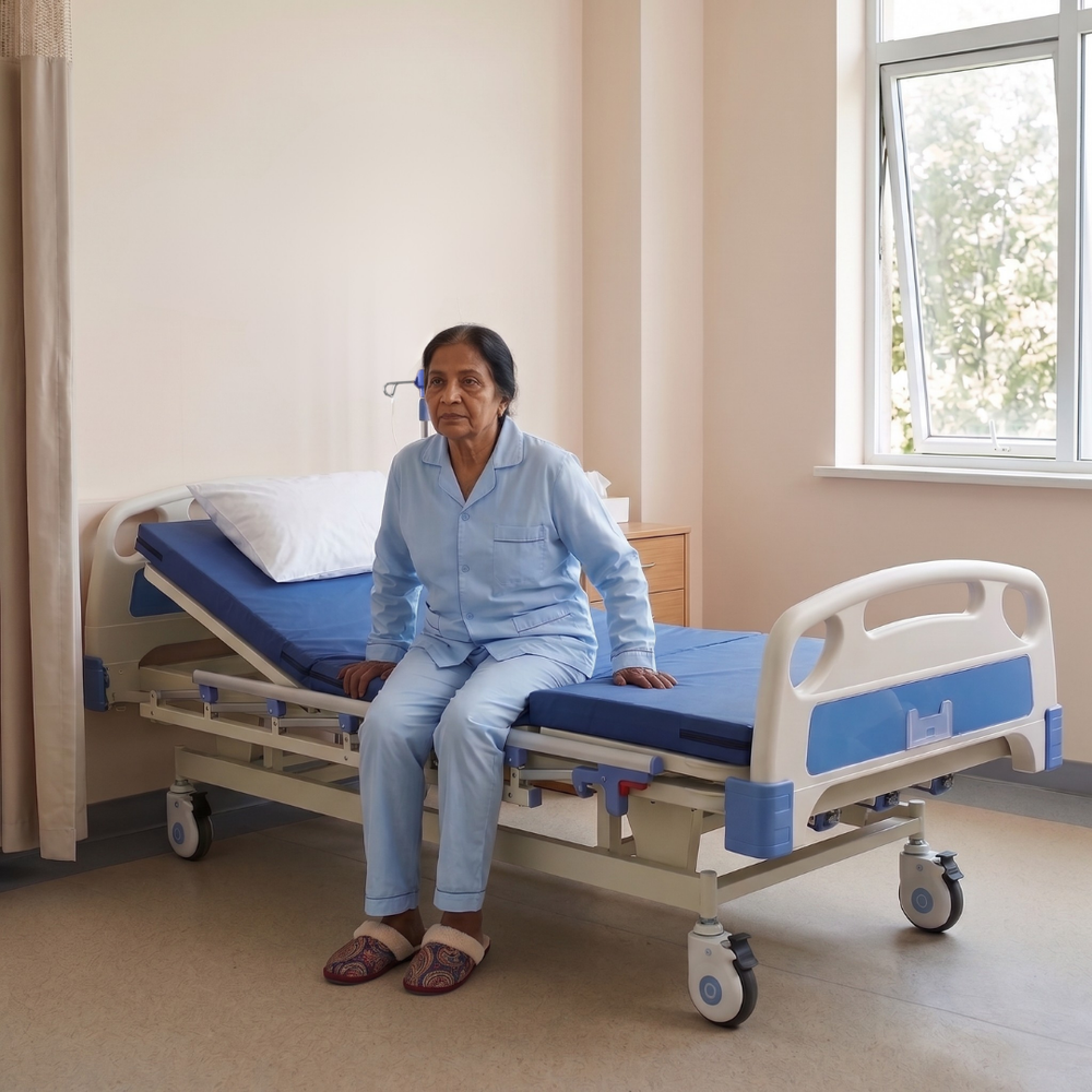 Avior Manual Three-Function Bed