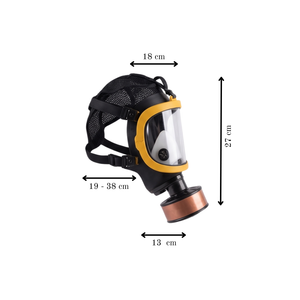 AlphaGuard Full Respirator Mask