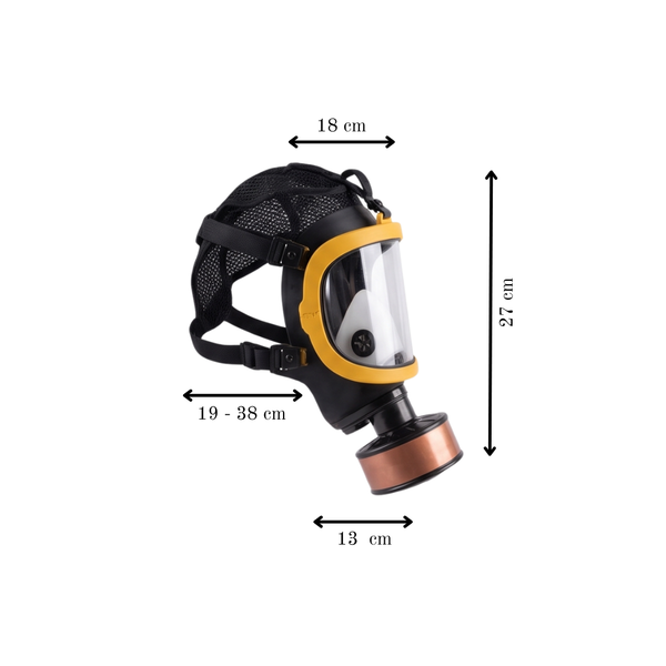 AlphaGuard Full Respirator Mask