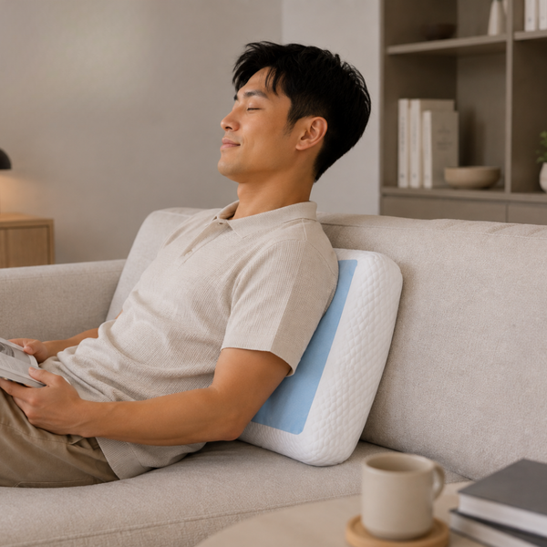 Serelle Lumbar Memory Foam Pillow