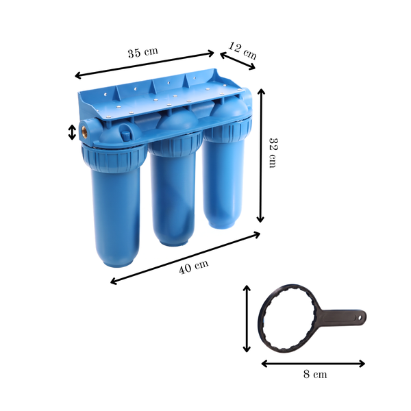 PureFlow 3-Stage Water Filtration System