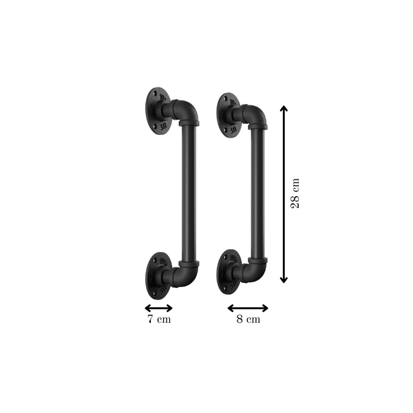 LoftLine Barn Door Handles - Set of 2