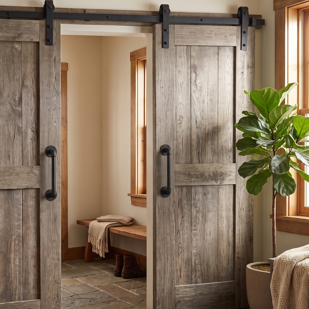 LoftLine Barn Door Handles - Set of 2