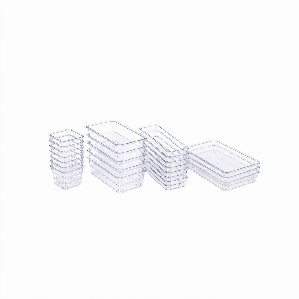 Clarity Drawer Organizer - Set of 25