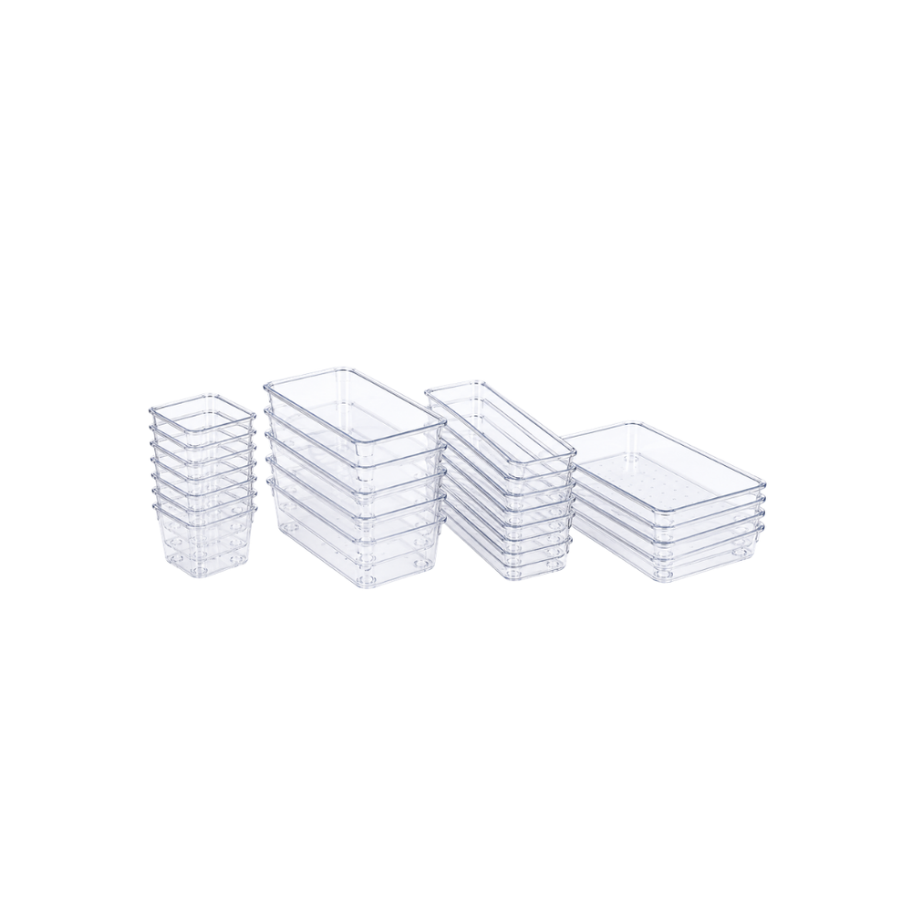 Clarity Drawer Organizer - Set of 25