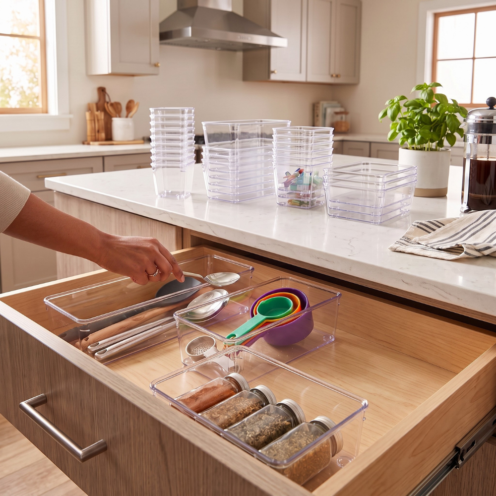 Clarity Drawer Organizer - Set of 25
