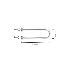 NeoGuard U-Shaped Handrail