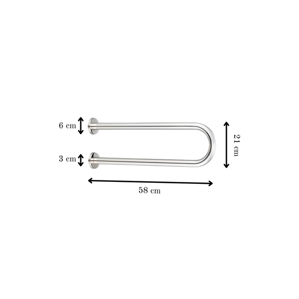 NeoGuard U-Shaped Handrail
