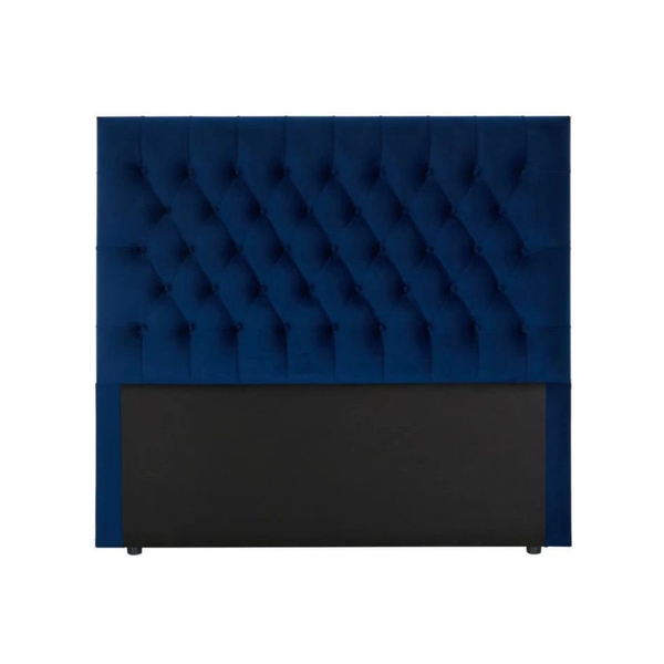 Praline Velvet Tufted Diamond Headboard