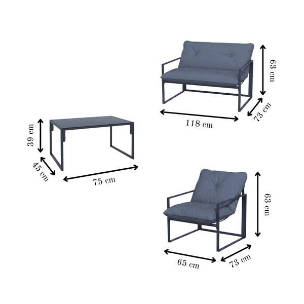 Ravelle Outdoor Lounge Set