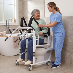 Camden Transfer Commode Wheelchair