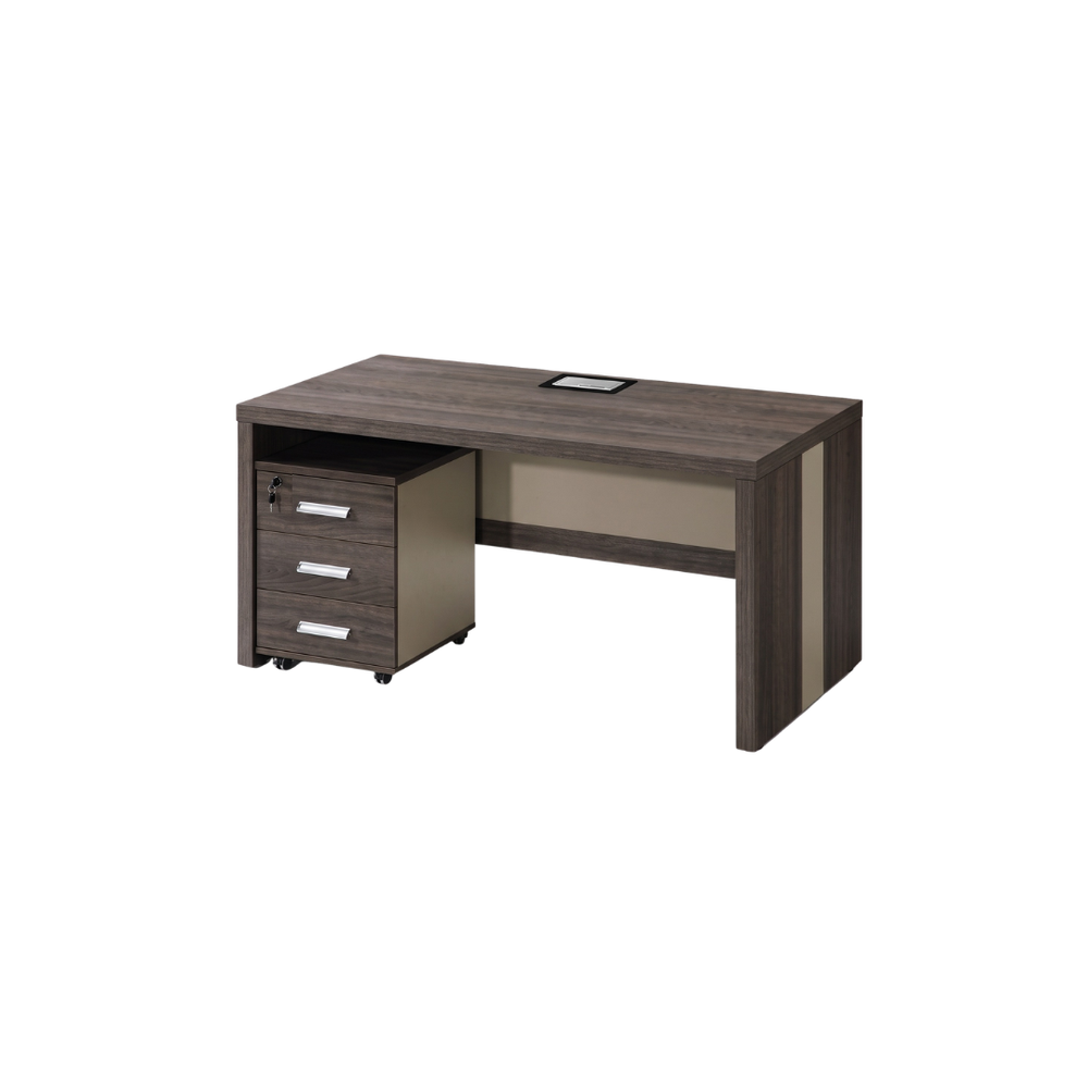 Kallisto Silkwood Three Drawer Office Desk