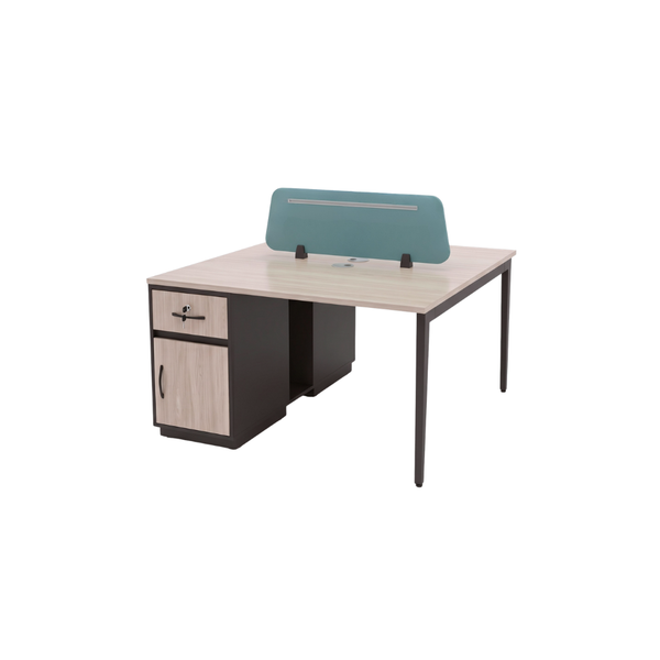 Ironwood Dual Sided Office Desk