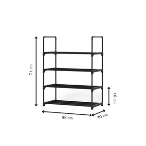 4-Tier Solebridge Shoe Rack