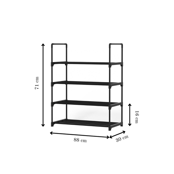 4-Tier Solebridge Shoe Rack