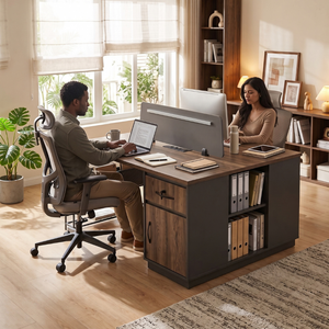 Ferro Dual Sided Office Desk