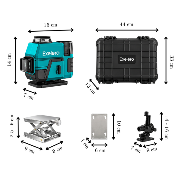 Exelero 16-Line Self-Leveling Laser
