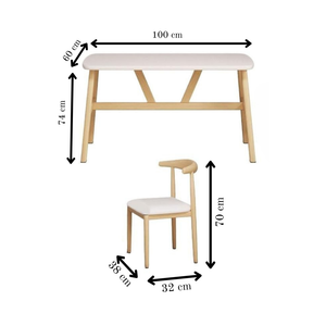 Nordic Desk & Chair Set