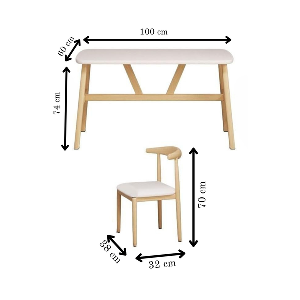 Nordic Desk & Chair Set