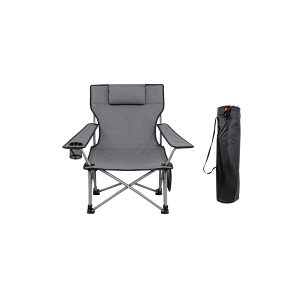Foldable Reclining Camping Chair with Footrest