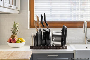 Expandable Pot and Pan Organizer