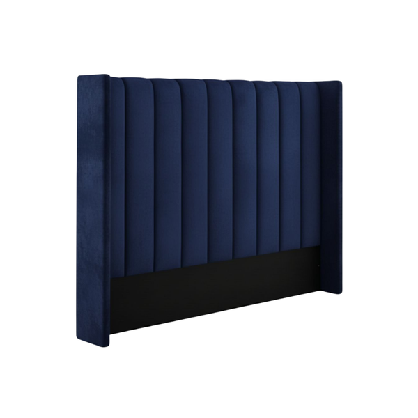 Lucera Velvet Winged Panel Headboard