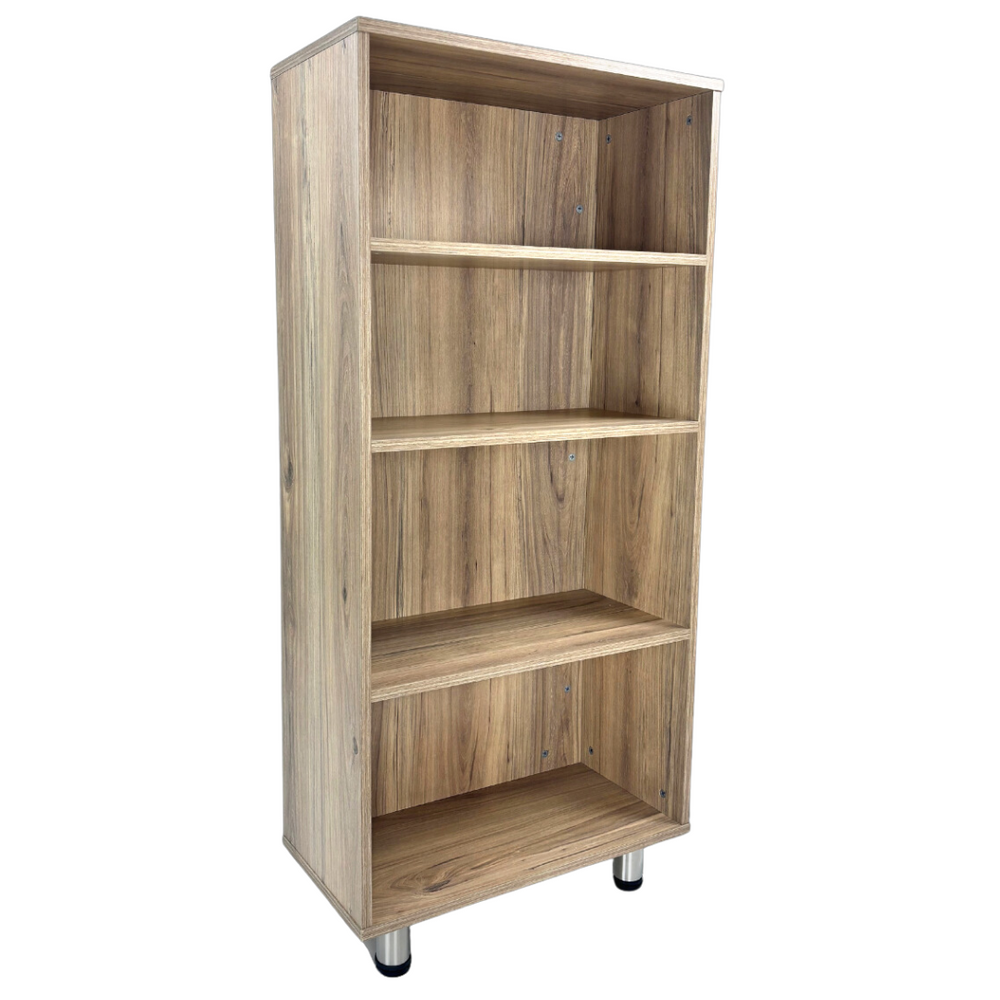 4-Tier Open Storage Bookshelf - 130 cm