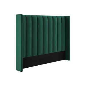 Lucera Velvet Winged Panel Headboard