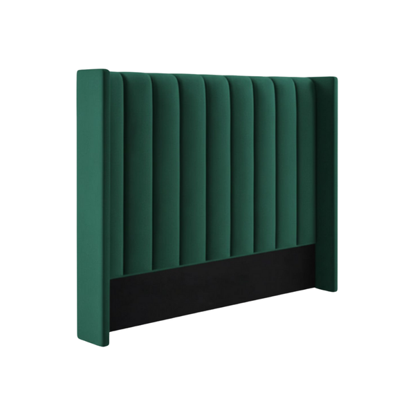 Lucera Velvet Winged Panel Headboard